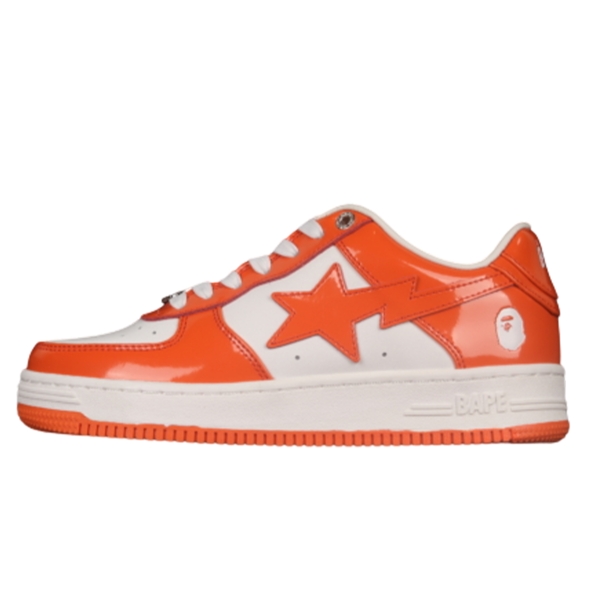 A Bathing Ape Bape Sta Low Orange