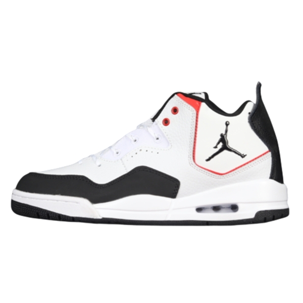 Air Jordan Courtside 23 White Black Team Red