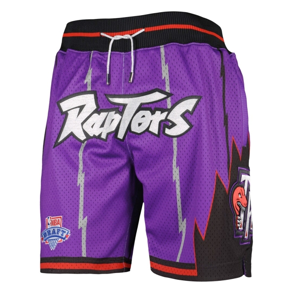 баскетбольные шорты Just Don Toronto Raptors Violet
