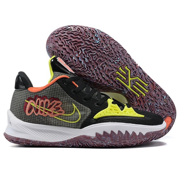 Nike Kyrie Low 4 Black White Yellow