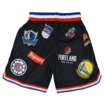 шорты Supreme x Nike x NBA Authentic Shorts Black