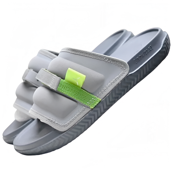 Сланцы Air Jordan Super Play Slide Silver Green